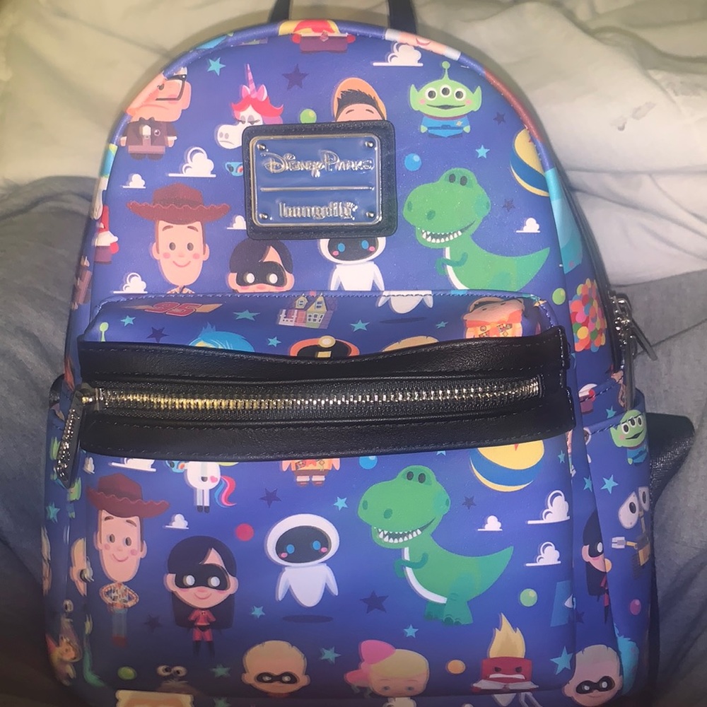 Pixar Chibi Loungefly Mini Backpack